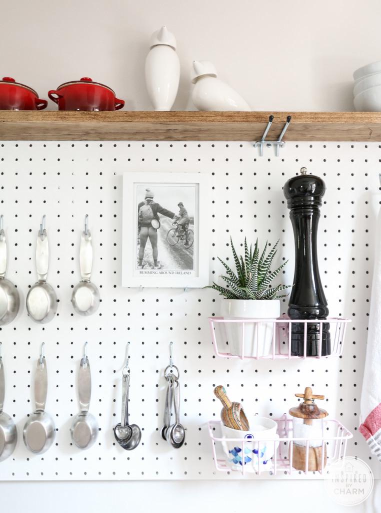 Use a pegboard ⁢for easy access to cooking tools in​ your galley kitchen