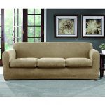 Sure Fit® Ultimate Stretch Chenille 3-Cushion Sofa Slipcover | Bed .