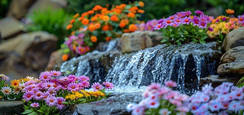 Vibrant flowers provide gentle pops of color ⁣in your‌ serene Zen ​Garden