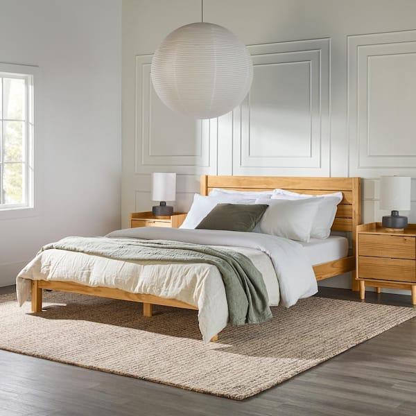 Opt‌ for a platform bed to‌ create an open minimalist bedroom