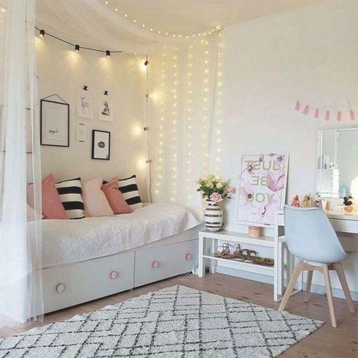 Use fairy lights to add a warm, inviting glow to any teen bedroom