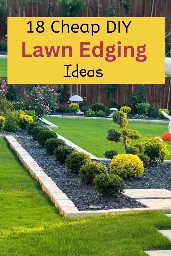 Use garden edging to define ​spaces and ⁤enhance your ⁤front yard​ landscaping design