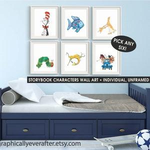 Classic storybook⁢ characters adorning the walls of your Boy Nursery