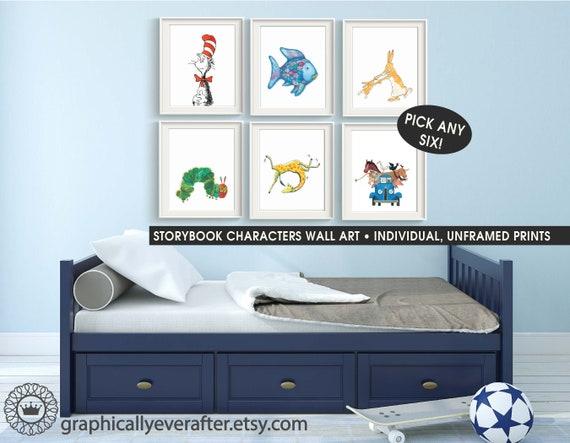 Classic storybook⁤ characters bring​ joy to ⁤a charming Boy Nursery setting