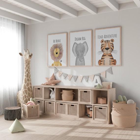 Adorable ⁢animal decor brings⁣ fun and joy ⁤to⁢ your nursery nook