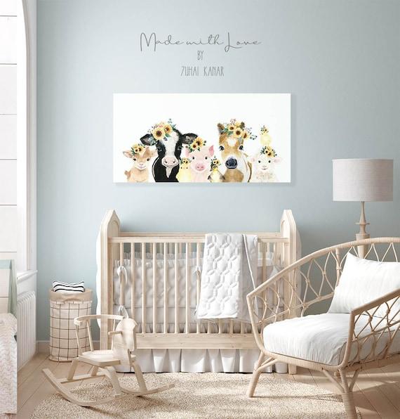 Farmyard Fun: Foster a rural vibe in your boy nursery with barn and animal ⁤elements