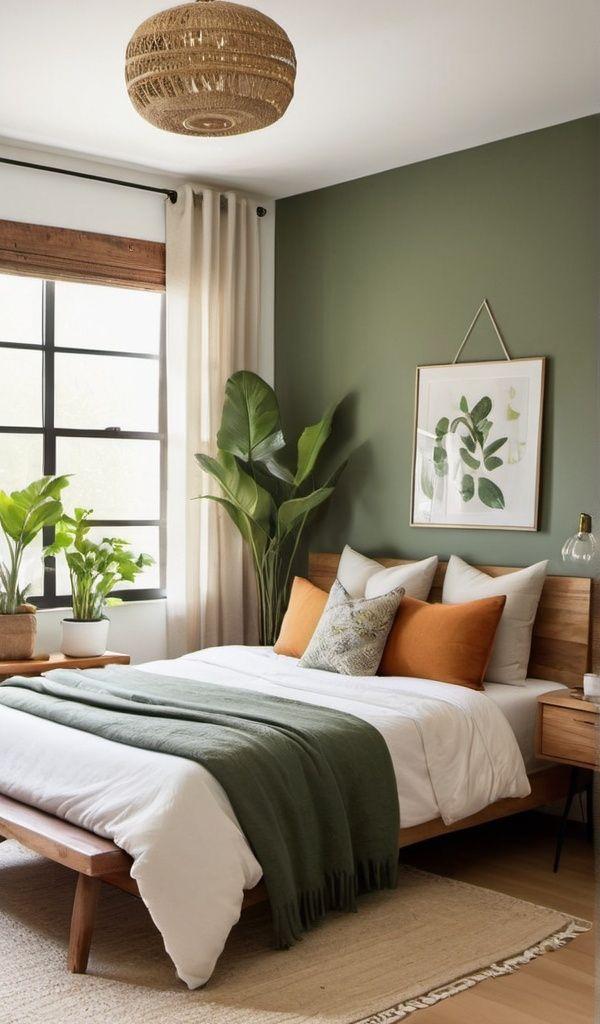 Add greenery for a refreshing ‌touch​ in your minimalist bedroom