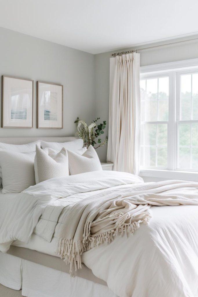 Soft,⁣ neutral colors⁤ create ⁢a calming ⁢Minimalist Bedroom atmosphere