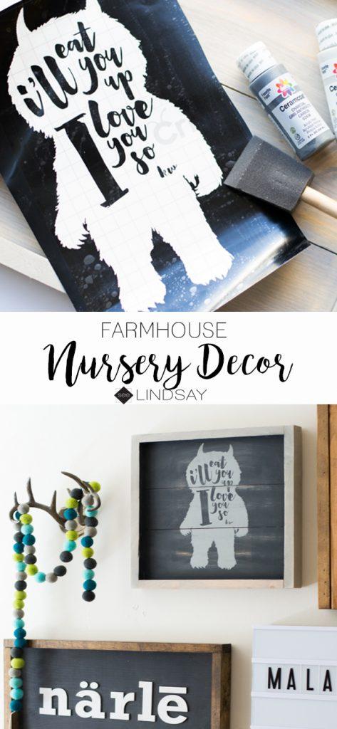 DIY art projects personalize the nursery nook wonderfully