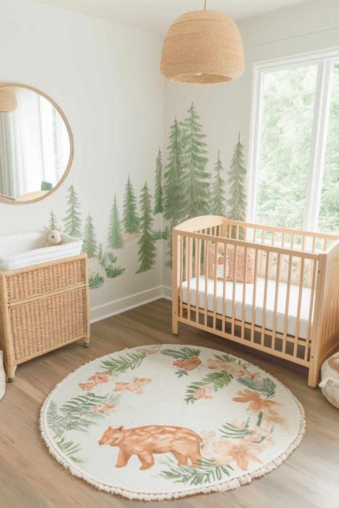 Rustic Woodland Retreat: Use ⁣earthy tones⁤ and ​animal ​motifs ‍for​ a​ cozy ⁣Boy ​Nursery