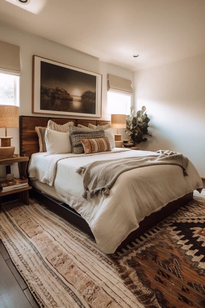 Bedroom Trend: Embrace earthy tones for a​ soothing atmosphere