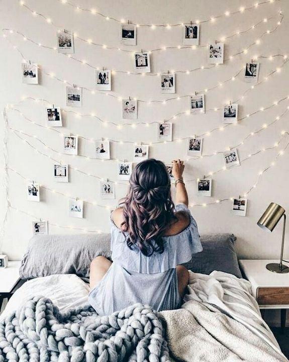 Use string⁣ lights to create a magical ambiance⁤ in your teen girl bedroom