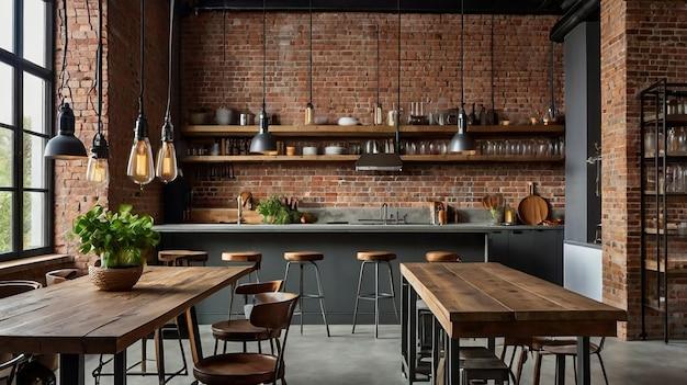 Industrial ⁢style: Incorporate raw ‍materials for​ a chic, urban kitchen vibe