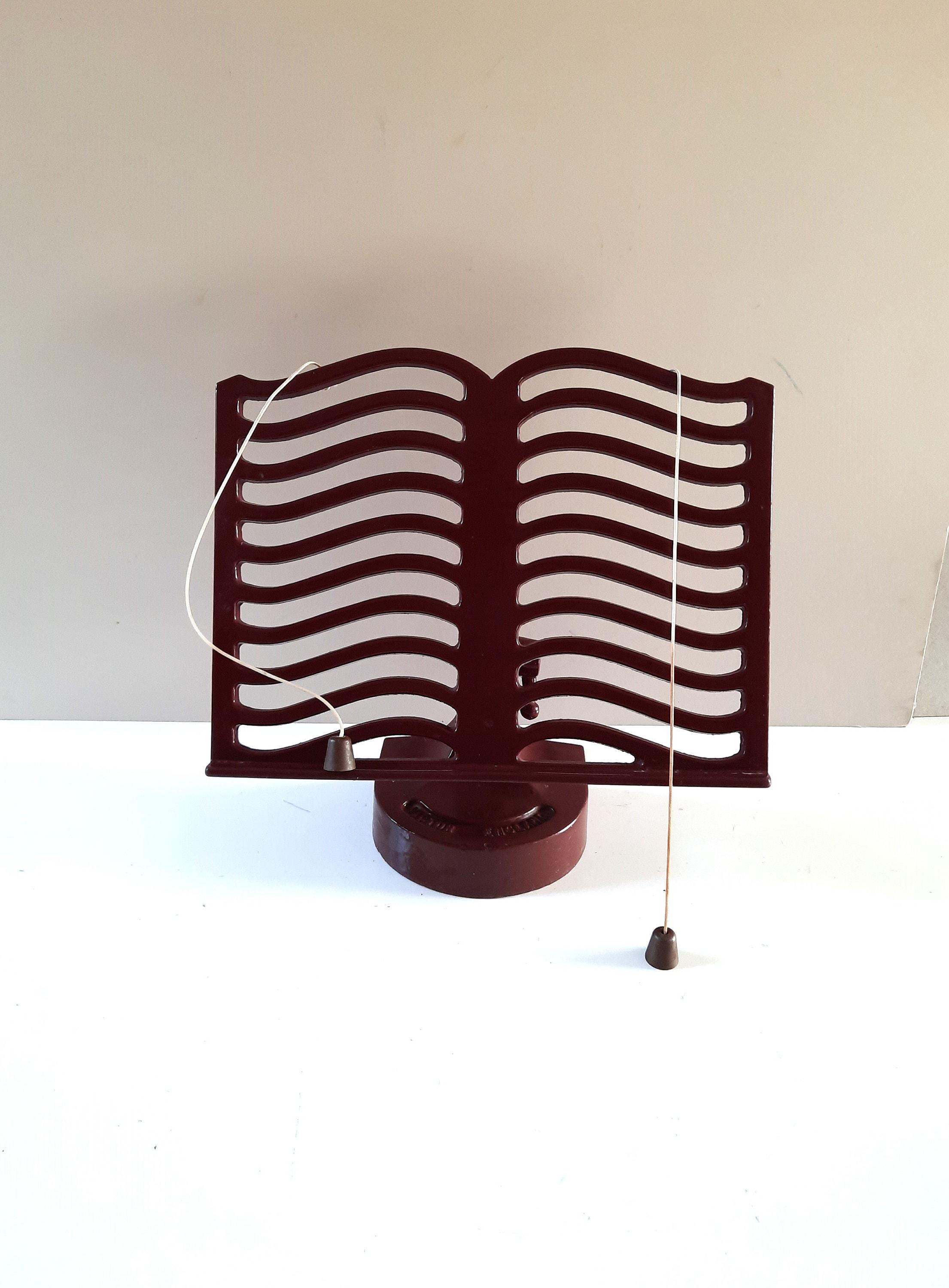 Burgundy Cookbook Stand: Showcase your⁢ recipes ‌while cooking in style and convenience