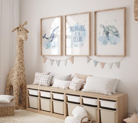 Cozy Under-the-Sea: A ⁢boy nursery with a delightful ‌underwater theme for sweet dreams