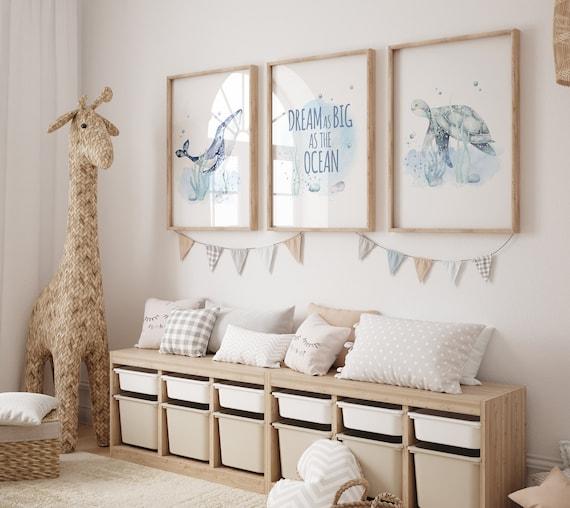 Nautical Adventure: Create‍ a boy nursery with ocean-themed decor and soft blue tones