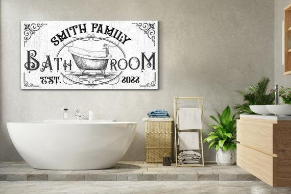 Personal touches: Customized decor for a ​truly unique bathroom