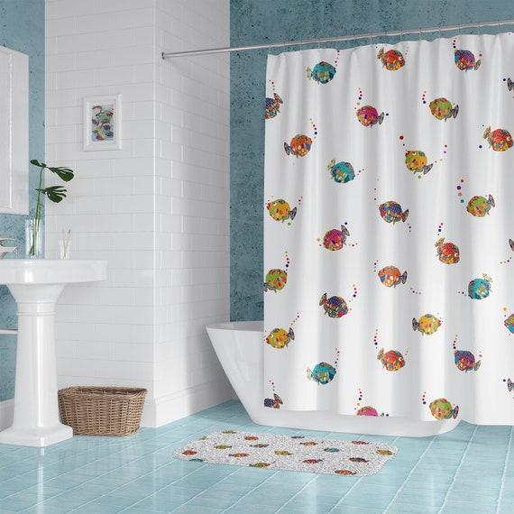 Textiles‍ like towels and curtains bring color to your bathroom