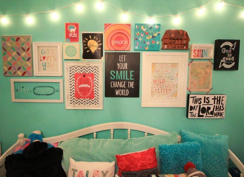 Create a personal photo gallery ⁣wall ​in your Teen Girl Bedroom