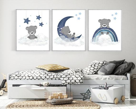 Playful wall murals can add a unique flair to your⁤ boy⁣ nursery