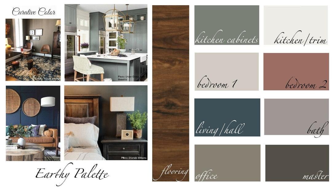 Opt for muted paint colors that reflect‍ nature ‌in⁤ your‍ earthy living room