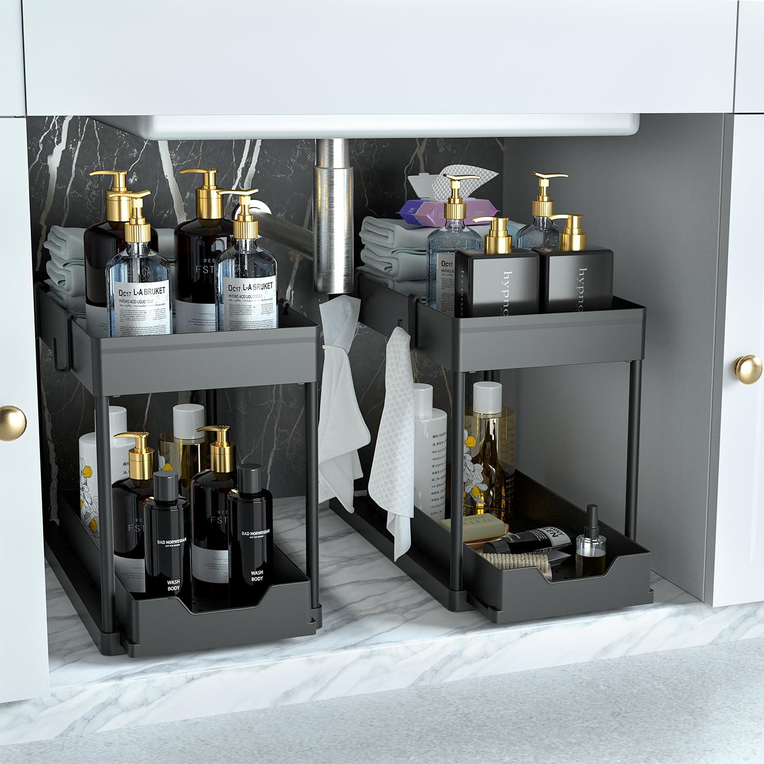 Utilize under-sink storage ‍baskets in your small bathroom