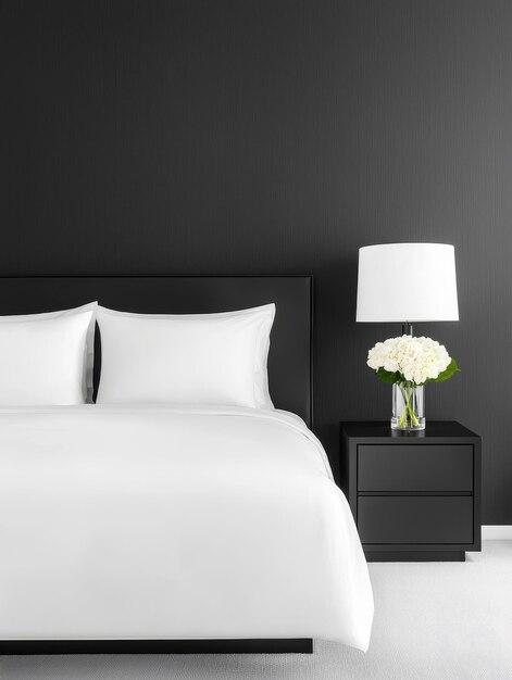 Monochrome⁢ Bedroom: ‍Black and white elegance for​ a contemporary ‍touch