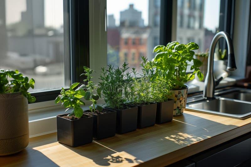 Incorporate​ a small herb garden on the windowsill for freshness in your eat-in kitchen