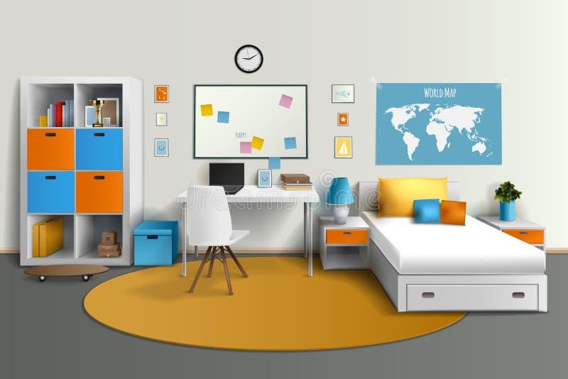 Install a desk area for homework productivity in their teen bedroom