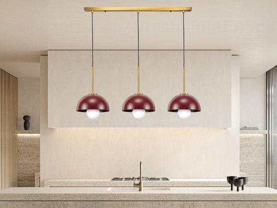 Lighting ⁣fixtures can beautifully highlight the depth of a burgundy ⁣kitchen