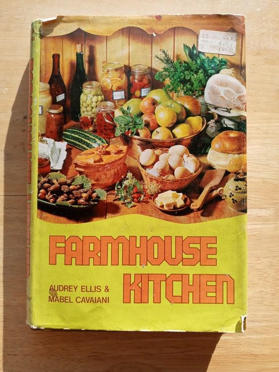 Vintage cookbooks display culinary knowledge in your farmhouse kitchen