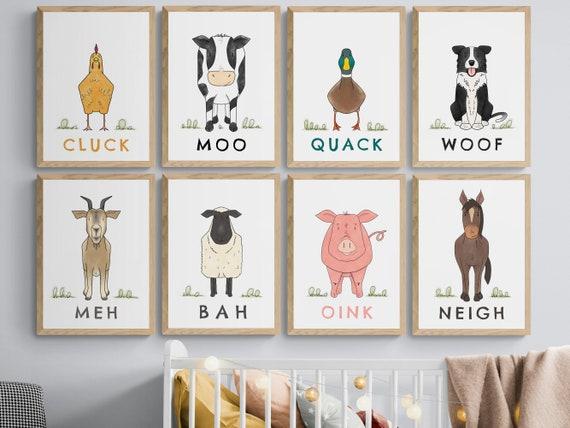 Farmyard friends make ⁤a charming ​Boy Nursery for ‌future little farmers