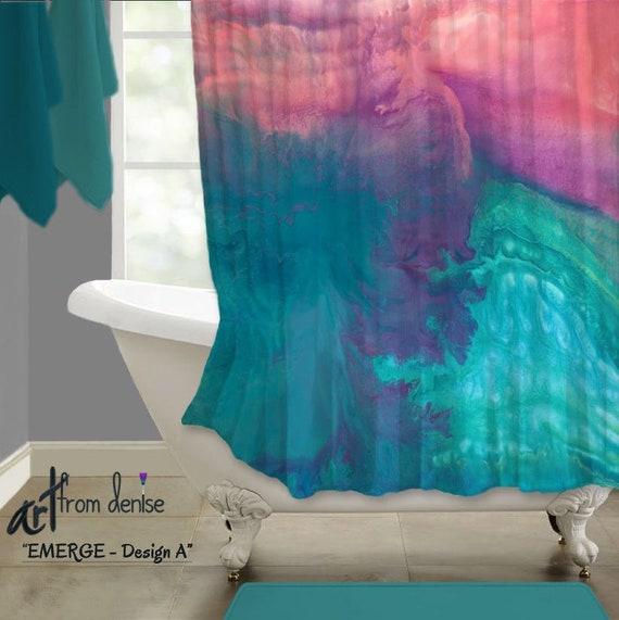 Colorful textiles for‌ showers and towels to‌ brighten your eclectic bathroom