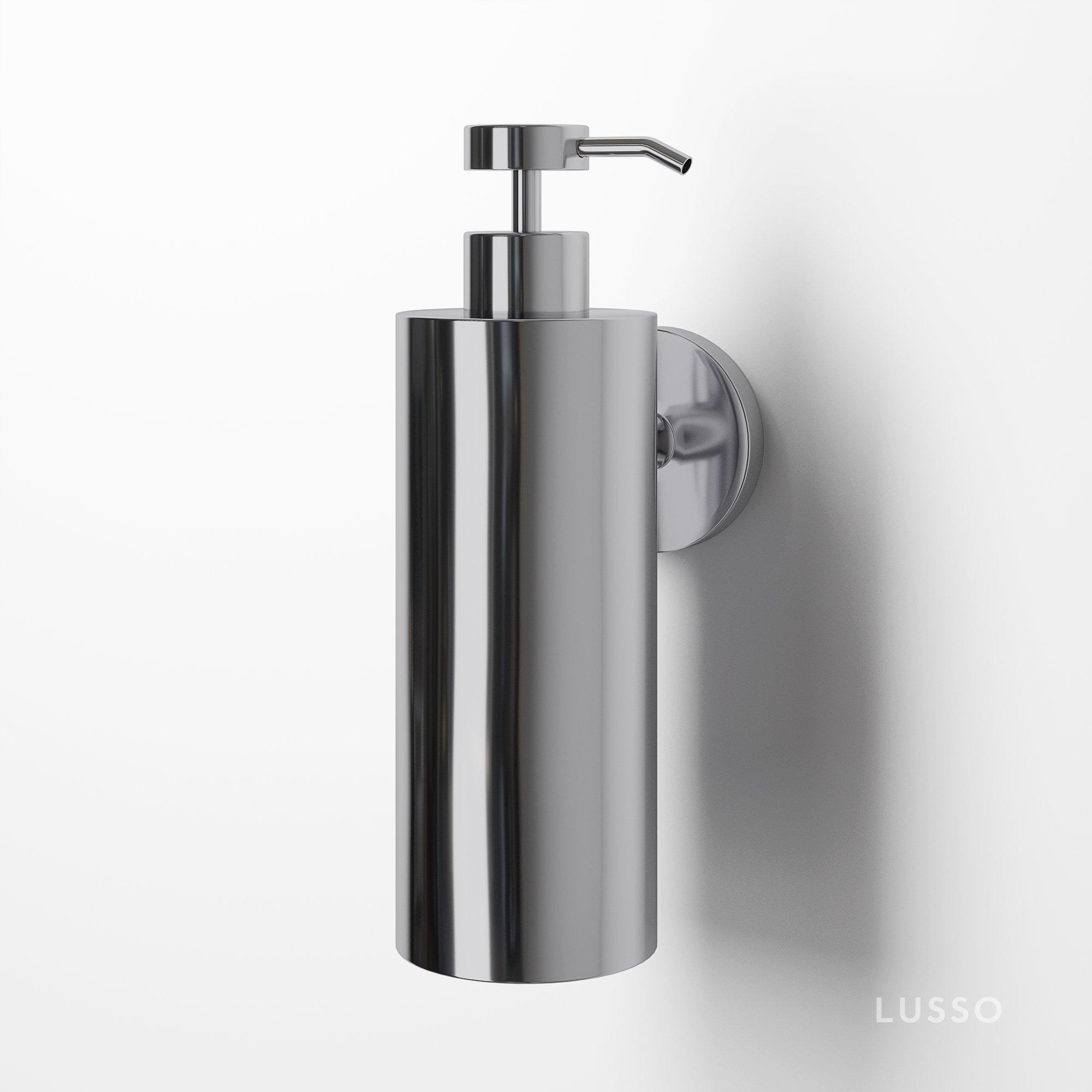 Install a wall-mounted soap ‍dispenser to save surface space in your small ⁤bathroom