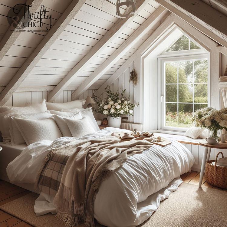 Cottage Bedroom: Nurture​ coziness with soft linens and charming decor