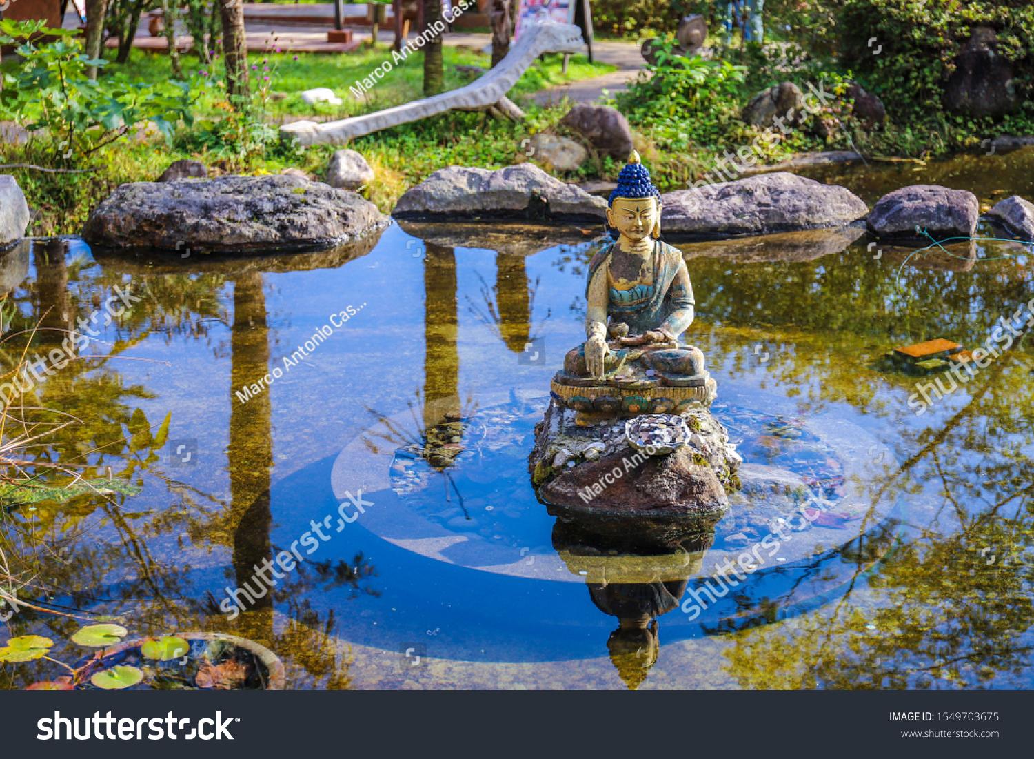 A meditation area creates a dedicated space for reflection in your Zen Garden