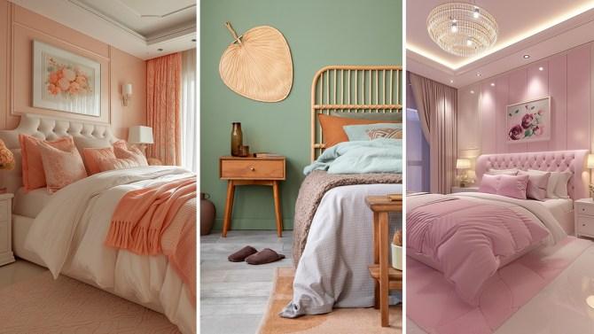 Zen Bedroom: A calming oasis with natural elements and soft colors