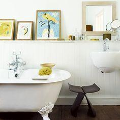 Display unique art ‍pieces to showcase personality in your eclectic bathroom