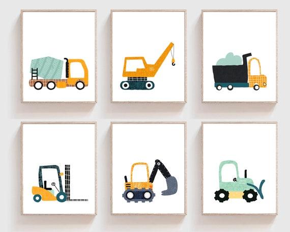 Creative ⁤Construction:‍ Celebrate construction⁣ vehicles for an ⁤imaginative Boy Nursery design