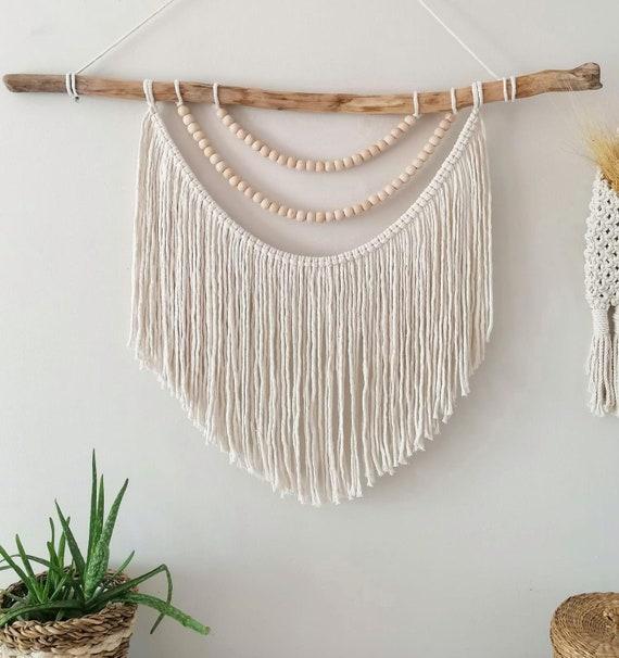 Hang ⁤macramé wall hangings for bohemian flair in your ⁤Earthy Living‌ Room