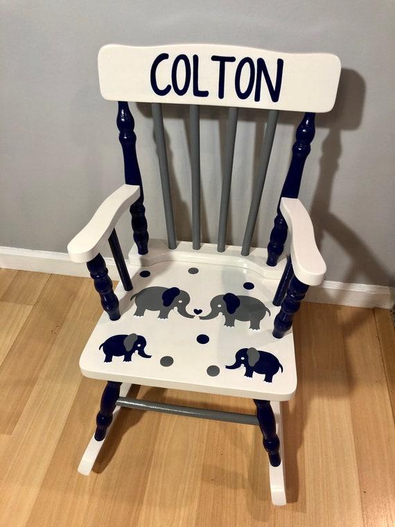 A comfortable rocking chair offers relaxation in your ‌boy nursery