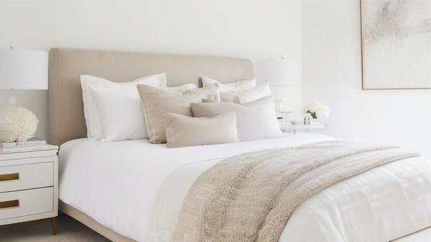 A neutral color⁤ palette transforms‌ your minimalist⁢ bedroom into a ‍serene oasis