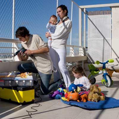 Family-friendly ​Balcony Design with ⁤safety ⁢features ensures a secure play area for kids