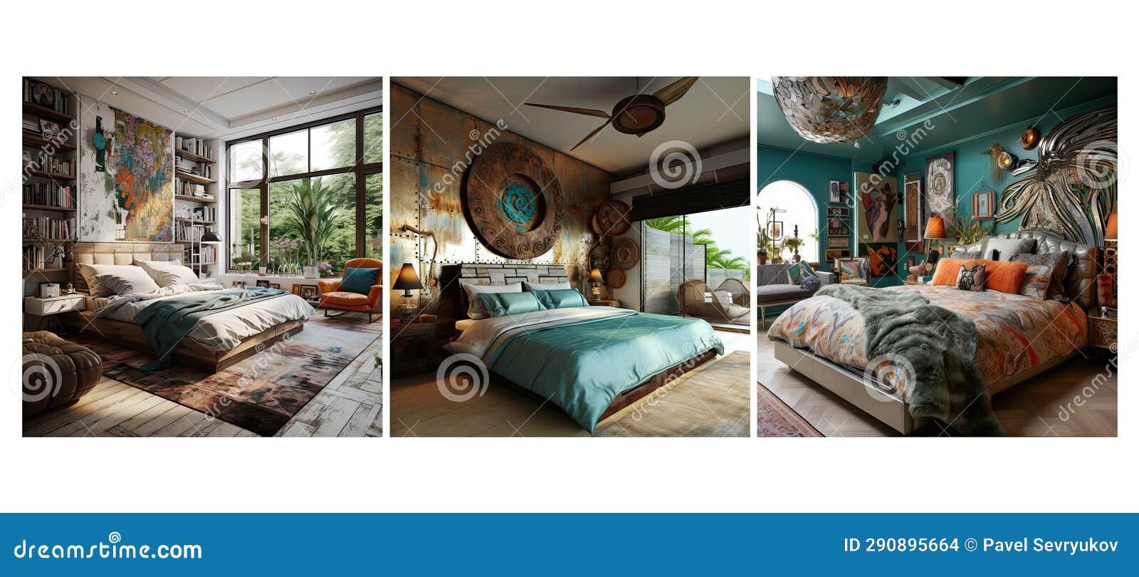 Eclectic⁢ bedroom: Mix and match ​styles for a personalized touch