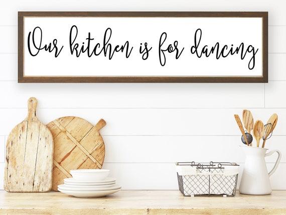 Whimsical wall art reflects your personality in your farmhouse kitchen