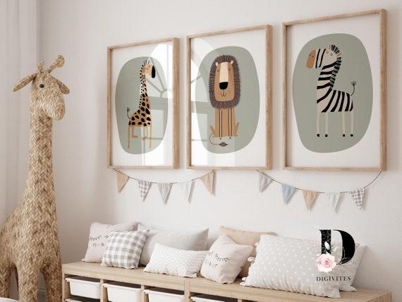 Adorable wall art sparks ​joy in your Nursery Nook