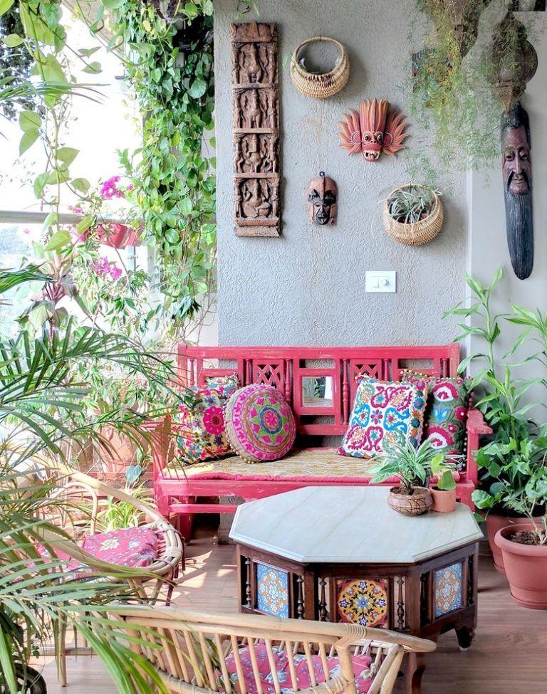 Eclectic ‌Balcony⁣ Design mixes ⁣styles and textures for a unique personal ‍touch