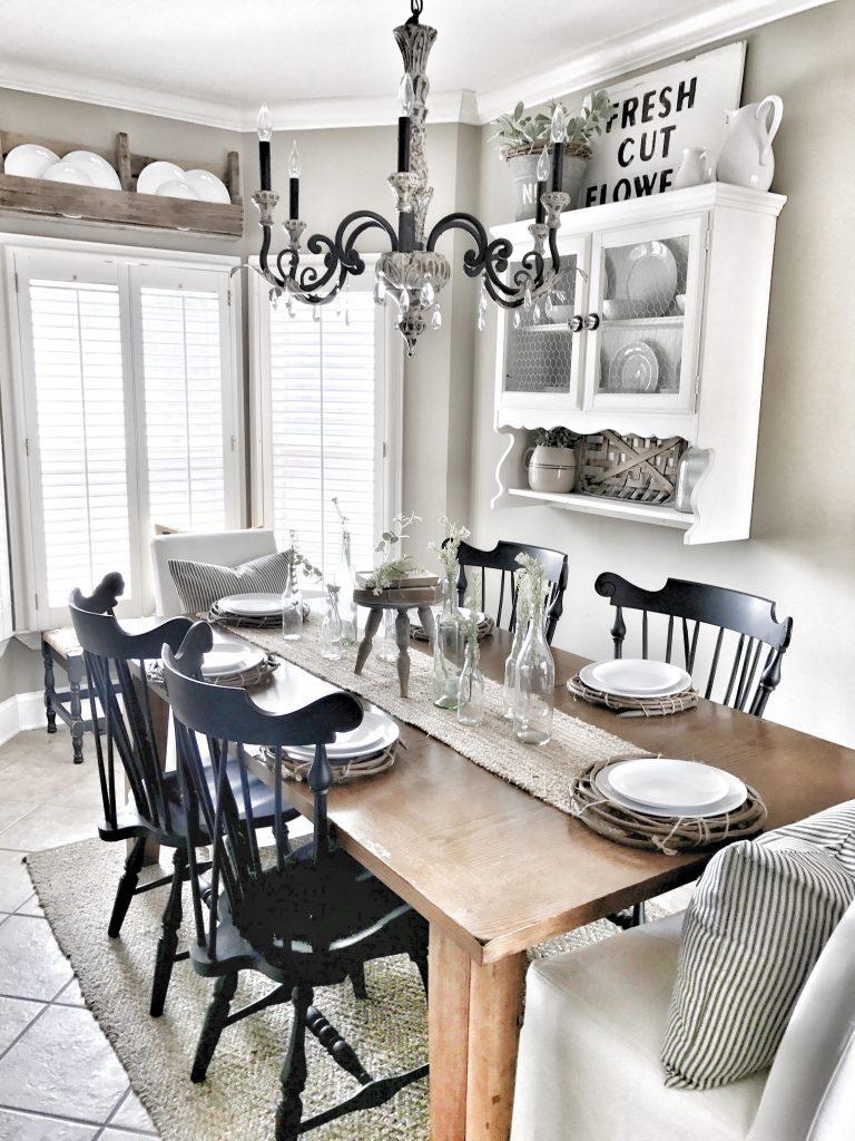 Add a farmhouse table for meals that feel homey ⁣in ‍your Farmhouse Kitchen