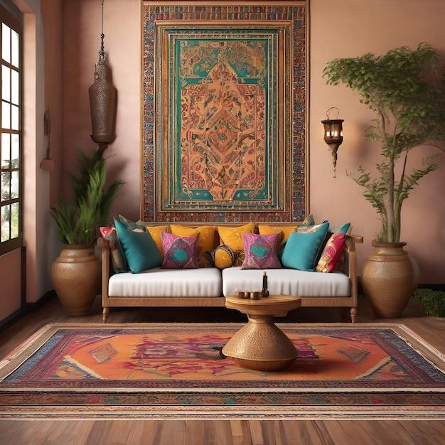 Incorporate multicultural textiles, ‌such as Moroccan or Indian ⁢fabrics, in your Living Room