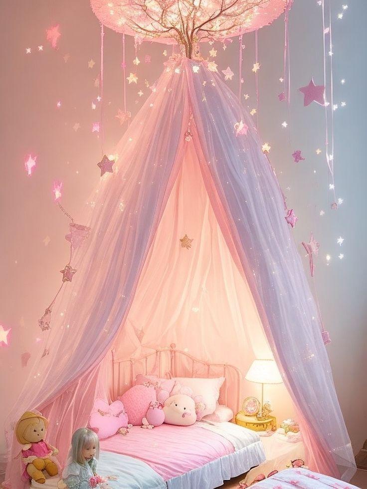 Fairy ‌Tale Bedroom: Add whimsical​ decor for a dreamy, enchanting space